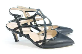 Adrienne Vittadini Nadia Women's Black Pumps 6.5M(ZAP15575)