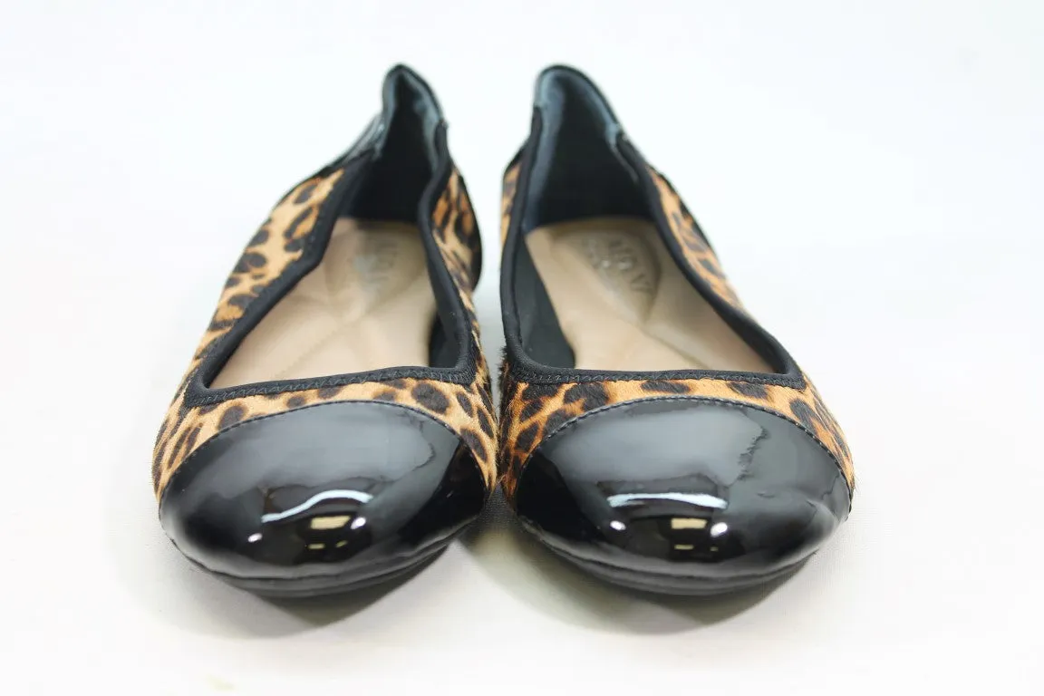 Alfani Tevii Women's Leopard Flats 6.5M(ZAP15275)