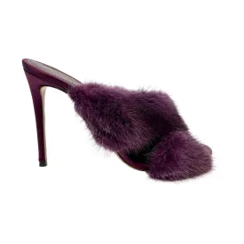 Aquazzura Fur Sandals