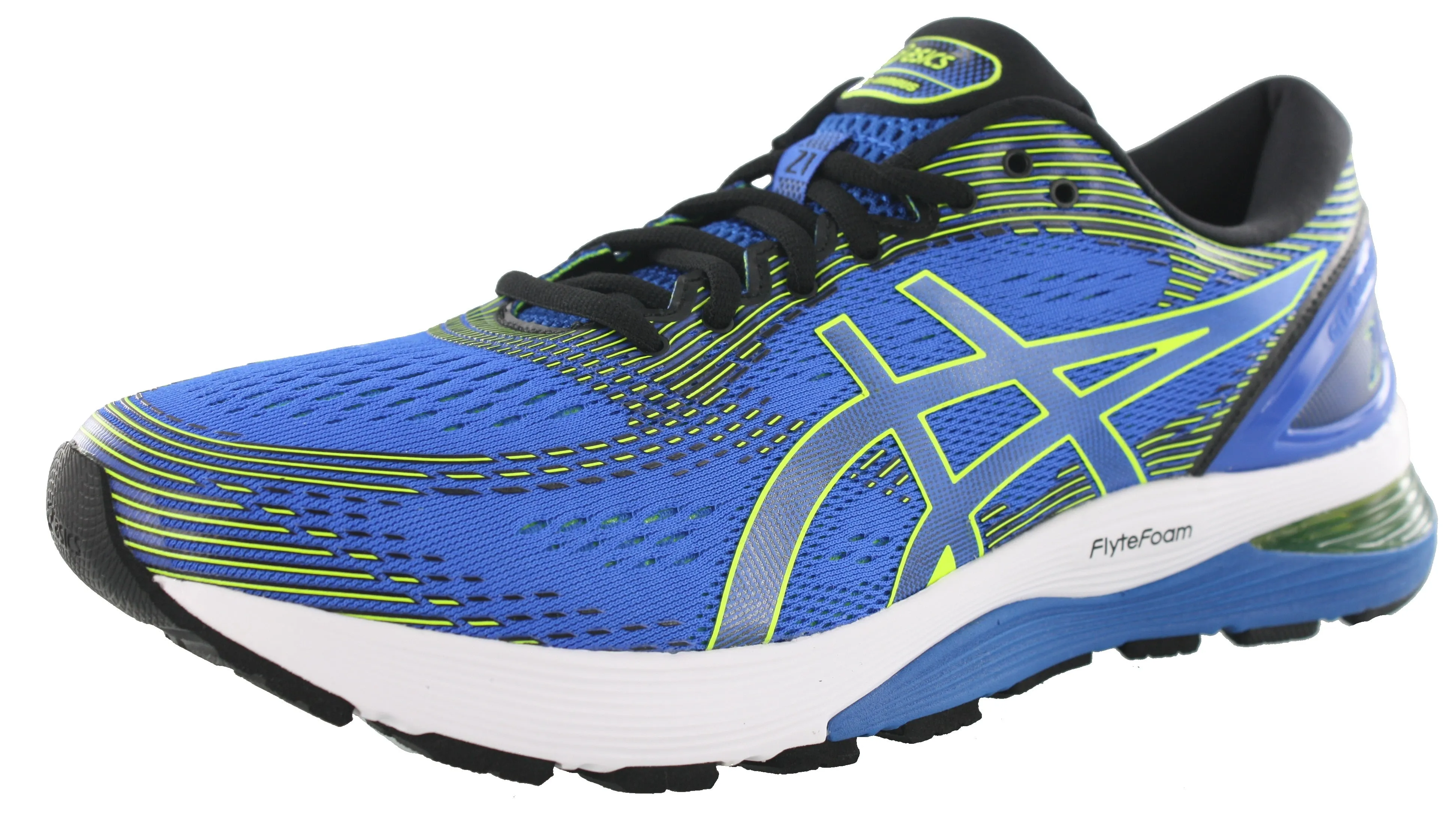 ASICS Men Walking Trail Cushioned Running Shoes Gel Nimbus 21