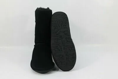 BEARPAW Lori Little Kid Black Fashion Boot 3M