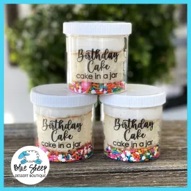 Birthday Cake In A Jar