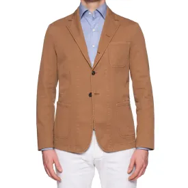 BOGLIOLI Milano "67" Light Brown Cotton 4 Button Unlined Jacket EU M NEW US 40