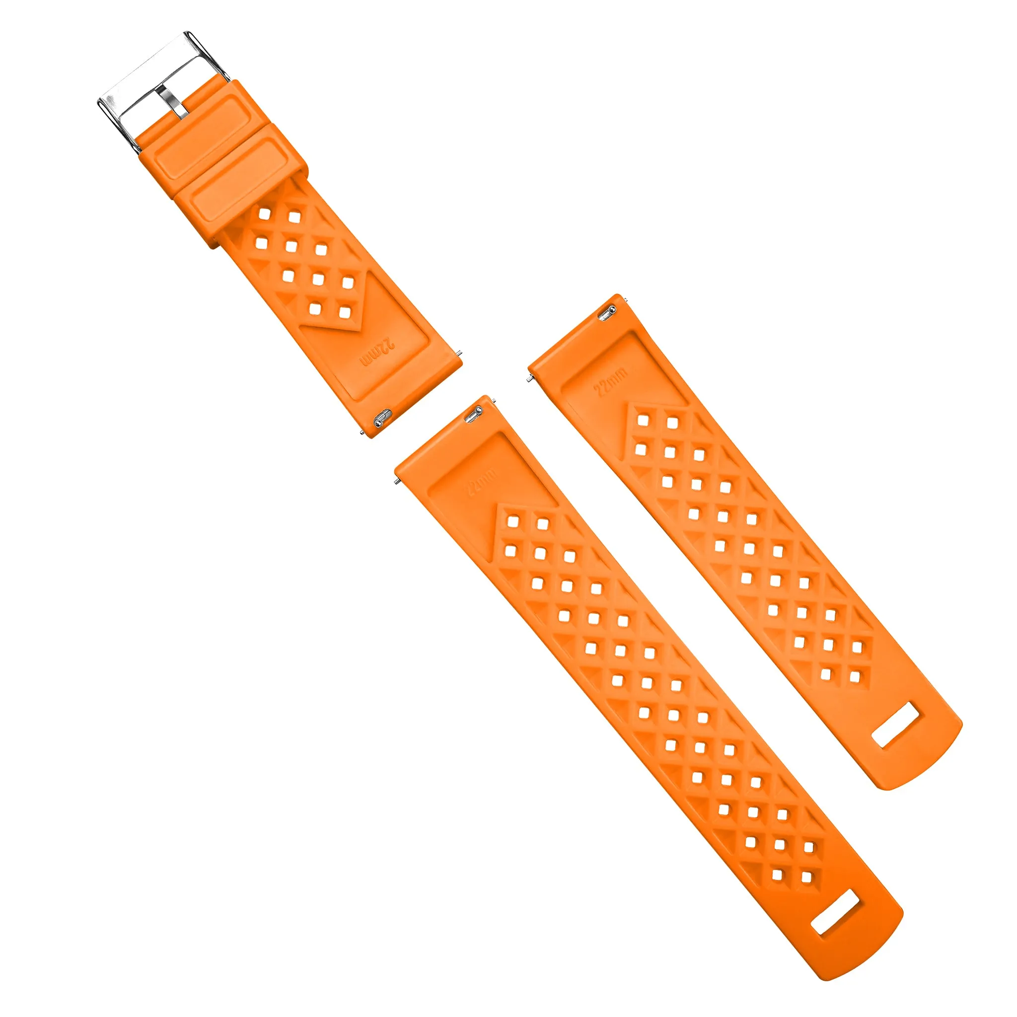 Fossil Gen 5 Tropical Style Orange Watch Band