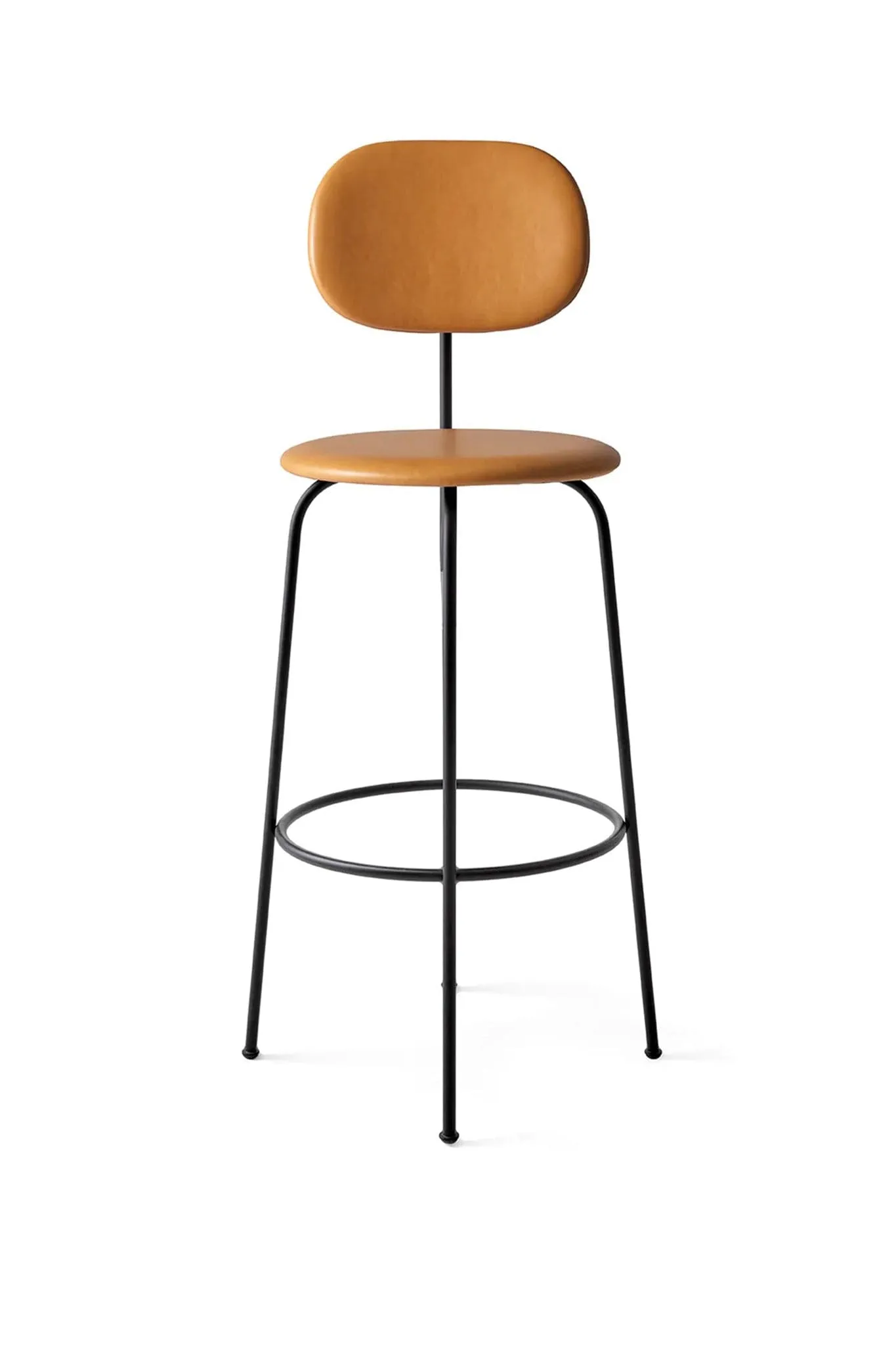 Menu Afteroom Bar Chair - Black Steel