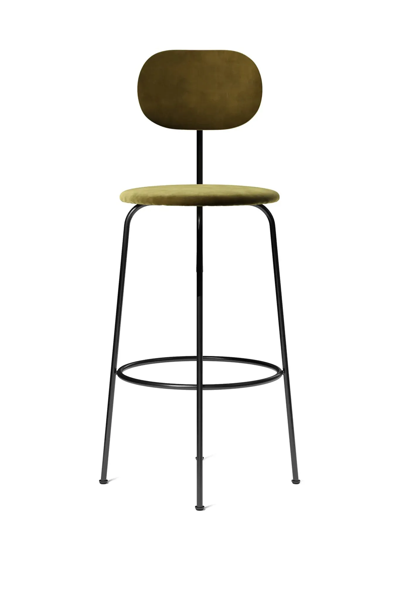 Menu Afteroom Bar Chair - Black Steel