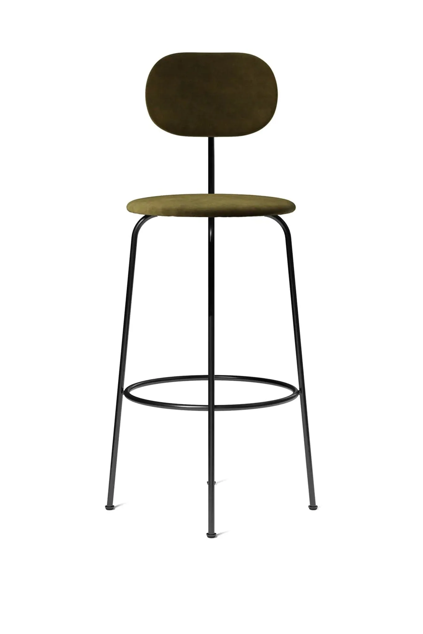 Menu Afteroom Bar Chair - Black Steel