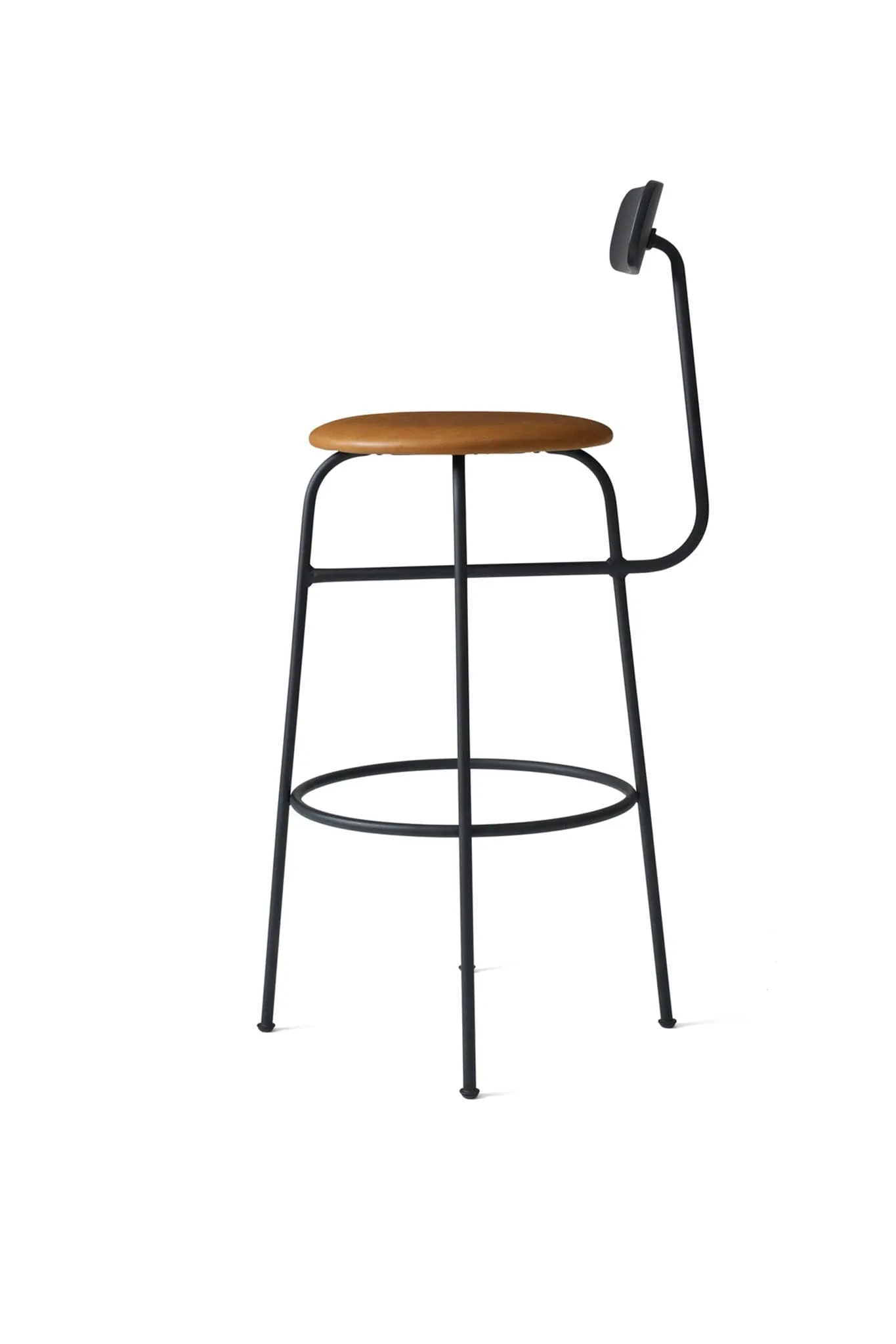 Menu Afteroom Bar Chair - Black Steel