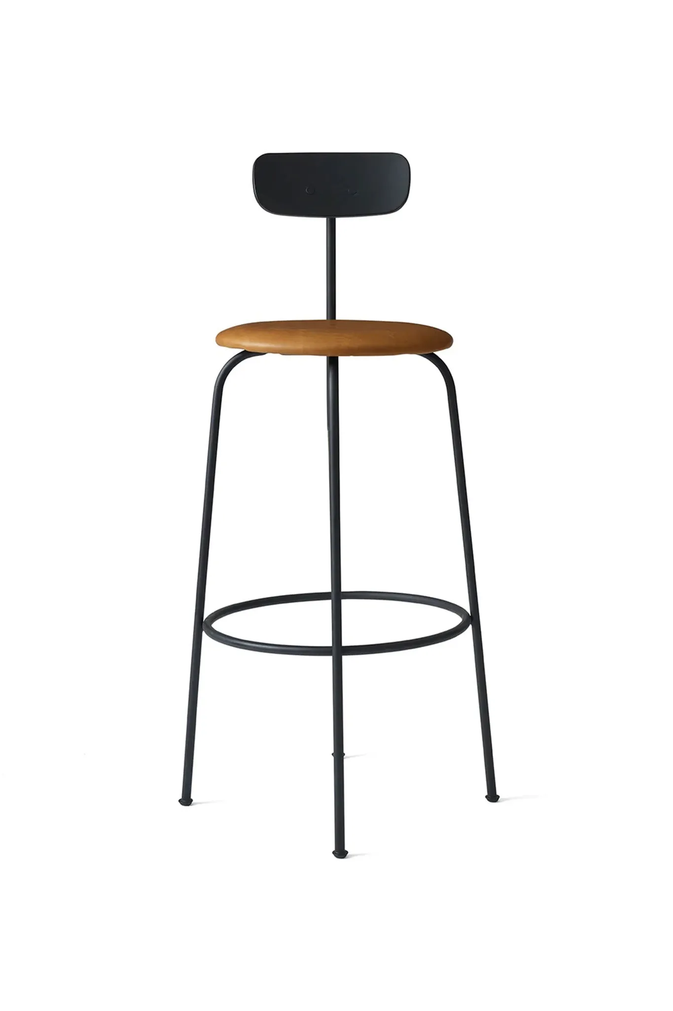 Menu Afteroom Bar Chair - Black Steel