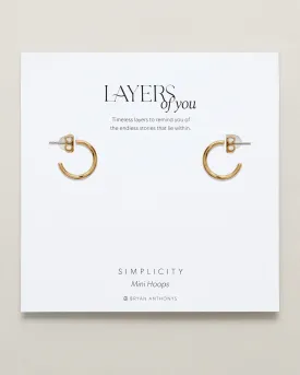 Simplicity Mini Hoop Earrings