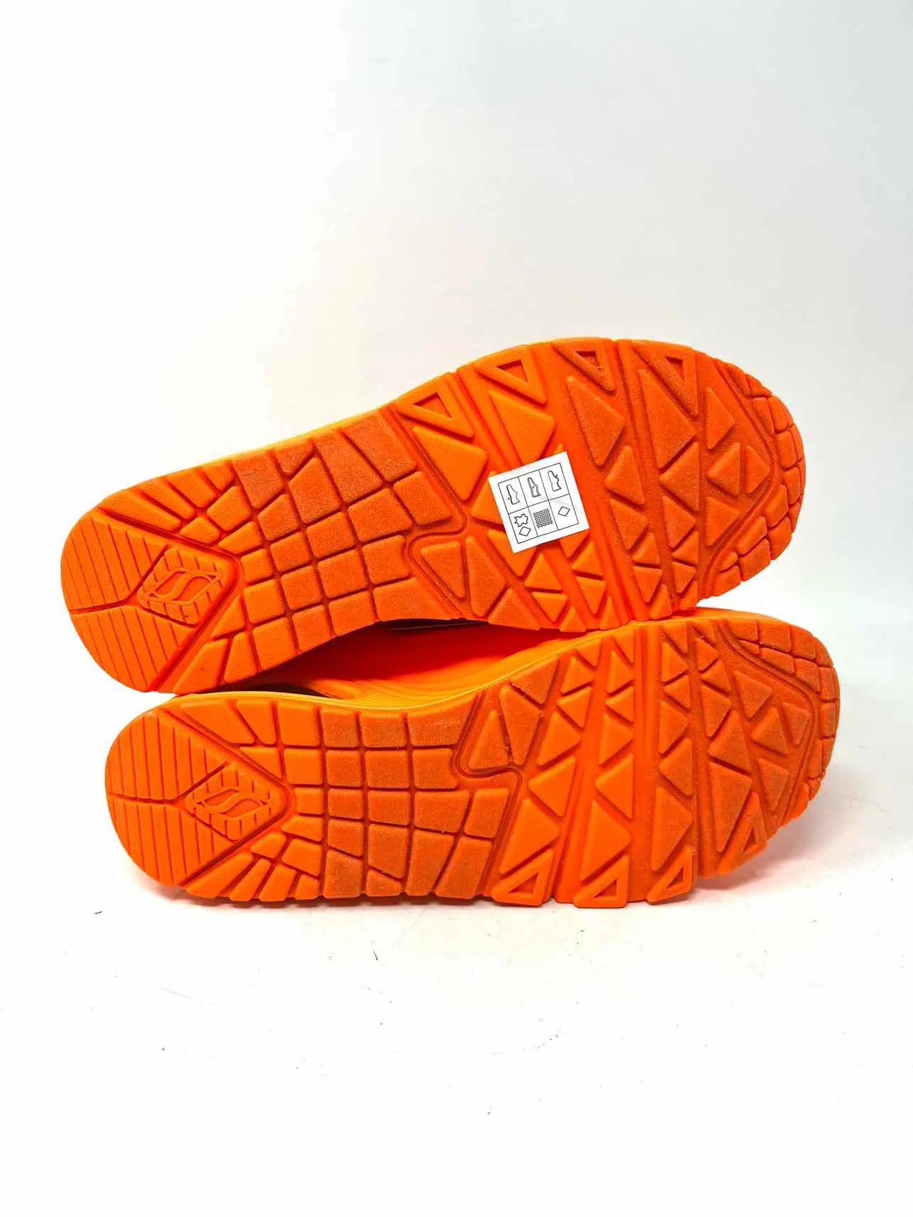 Skechers Size 6.5 Neon Orange NEW Shoes Sneakers