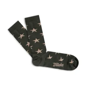 Socks Green Stars